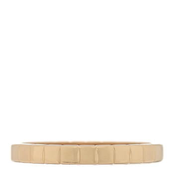 CHOPARD 18K Yellow Gold Ice Cube Band Ring 53 6.5