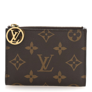 LOUIS VUITTON Monogram Lisa Wallet Olympe Blue