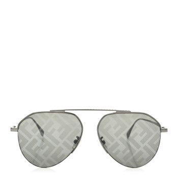 FENDI Metal Fendi Travel Geometric Sunglasses FE40061U Gray