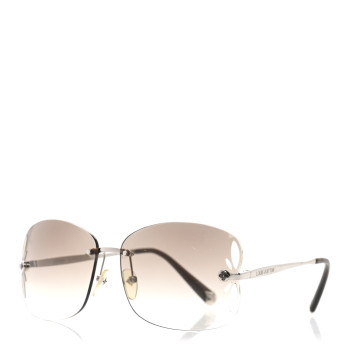 LOUIS VUITTON Lily Glitter Sunglasses Z0308U Dark Grey