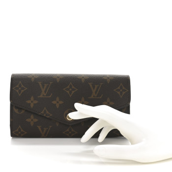 LOUIS VUITTON Monogram Sarah Wallet NM