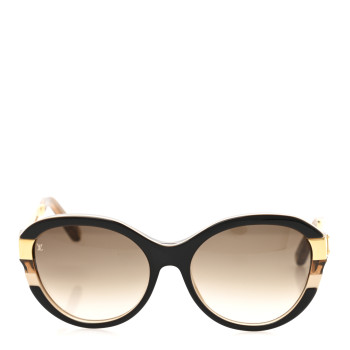 LOUIS VUITTON Petit Soupcon Cat Eye Sunglasses Z0487W Brown