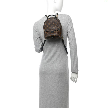 LOUIS VUITTON Monogram Palm Springs Backpack Mini