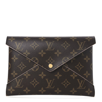 LOUIS VUITTON Monogram Large Kirigami Pochette Insert Rose Ballerine