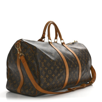 LOUIS VUITTON Monogram Keepall Bandouliere 55