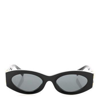 MIU MIU Acetate Oval Glimpse Sunglasses SMU11W Black