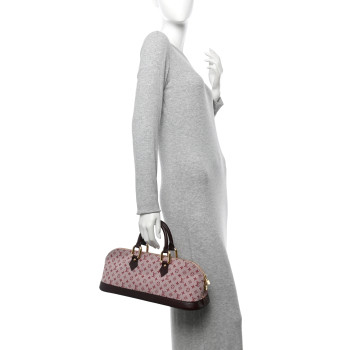 LOUIS VUITTON Mini Monogram Alma Long Cherry