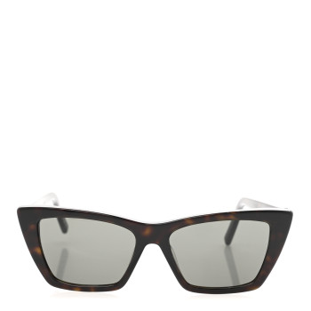 SAINT LAURENT Acetate Mica Cat Eye Sunglasses SL 276 Tortoise