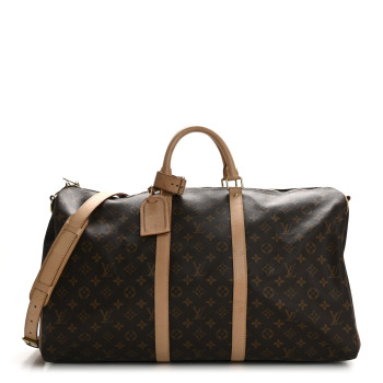 LOUIS VUITTON Monogram Keepall Bandouliere 55