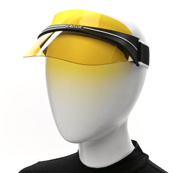 CHRISTIAN DIOR DiorClub1 Sun Visor Yellow