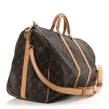 LOUIS VUITTON Monogram Keepall Bandouliere 50