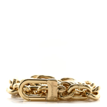 LOUIS VUITTON Pochette Metis East West Chain Strap Gold
