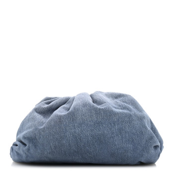 BOTTEGA VENETA Denim Teen Pouch Clutch