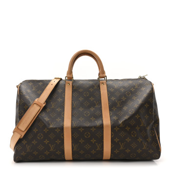 LOUIS VUITTON Monogram Keepall Bandouliere 50