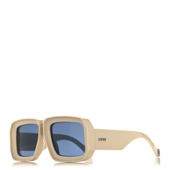 LOEWE Acetate Paula's Ibiza Dive In Mask Sunglasses LW40064U Beige
