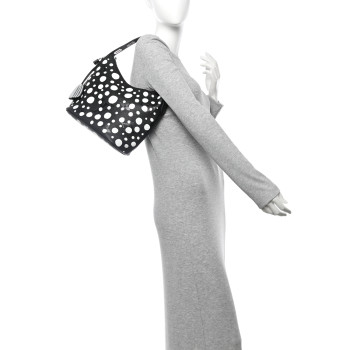 LOUIS VUITTON LV X YK Empreinte Marshmallow Hobo PM Black White