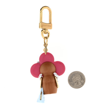 LOUIS VUITTON Resin Wood Vivienne Hawaii Bubblegram Alma BB Bag Charm Key Holder LOUIS VUITTON Resin Wood Vivienne Hawaii Bubblegram Alma BB Bag Charm Key Holder
