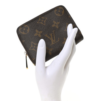 LOUIS VUITTON Monogram Zippy Coin Purse