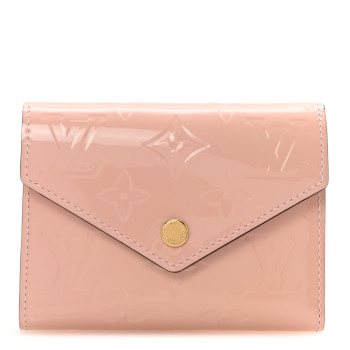 LOUIS VUITTON Vernis Victorine Wallet Rose Ballerine
