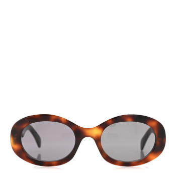 CELINE Acetate Triomphe 01 Sunglasses CL 40194U Havana