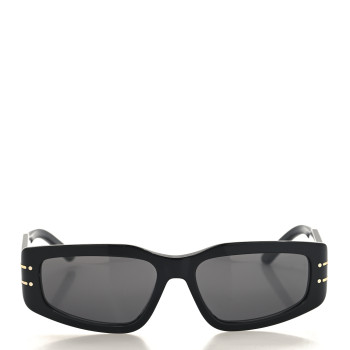 CHRISTIAN DIOR Acetate DiorSignature S9U Sunglasses Black