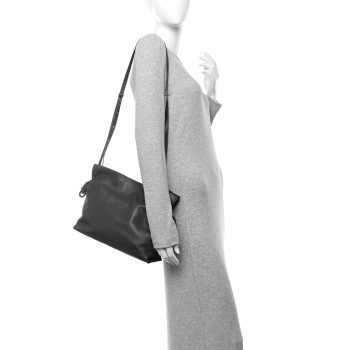 LOEWE Nappa Medium Flamenco Knot Bag Vintage Khaki