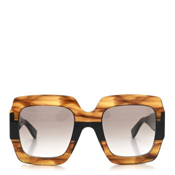 GUCCI Square Frame GG0178S Sunglasses Havana