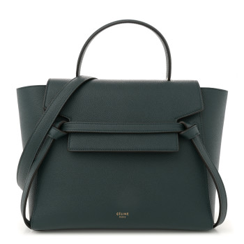CELINE Grained Calfskin Micro Belt Bag Amazone