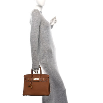 HERMES Togo BIRKIN 30 Gold