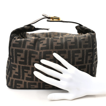 FENDI Zucca Vanity Tobacco