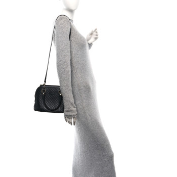 GUCCI Microguccissima Mini Dome Bag Black