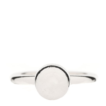 TIFFANY Sterling Silver 8mm Hardwear Ball Ring 49 4.75