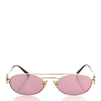 MIU MIU Metal Logo Sunglasses SMU54Z Amaranth