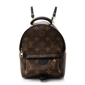 LOUIS VUITTON Monogram Palm Springs Backpack Mini
