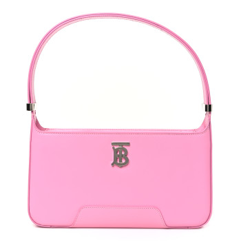 BURBERRY Smooth Calfskin TB Shoulder Bag Primrose Pink