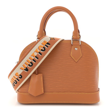 LOUIS VUITTON Epi Jacquard Alma BB Honey Gold