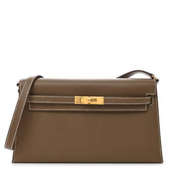 HERMES Madame Calfskin Kelly Elan Etoupe