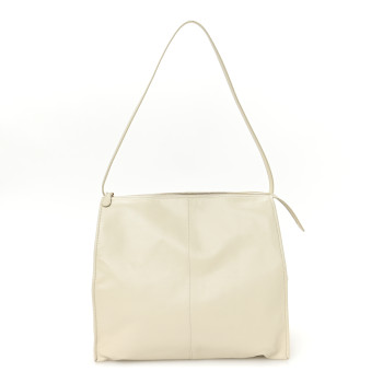 THE ROW Nappa Aspen Clutch Perle