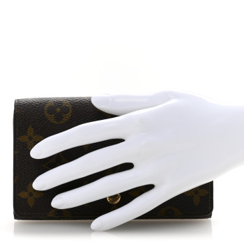 LOUIS VUITTON Monogram Porte-Monnaie Tresor Wallet LOUIS VUITTON Monogram Porte-Monnaie Tresor Wallet
