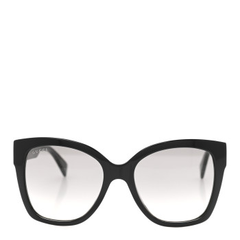 GUCCI Acetate Square Frame Sunglasses GG0459S Black