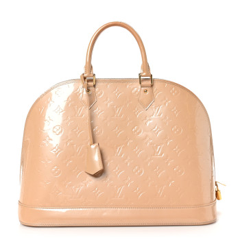 LOUIS VUITTON Vernis Alma GM Rose Angelique