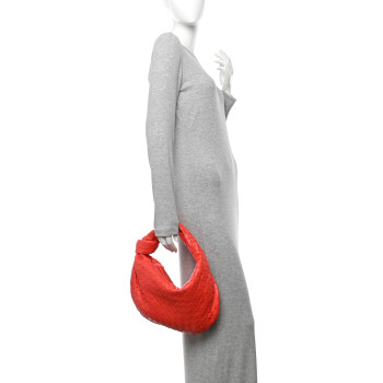 BOTTEGA VENETA Nappa Intrecciato Teen Jodie Hobo Sunburst