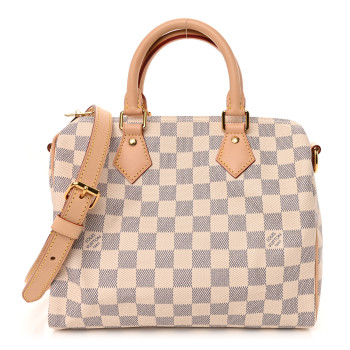 LOUIS VUITTON Damier Azur Speedy Bandouliere 25