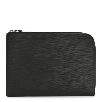 LOUIS VUITTON Epi Pochette Jour GM Black