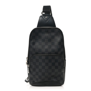 LOUIS VUITTON Damier Graphite Avenue Sling Backpack