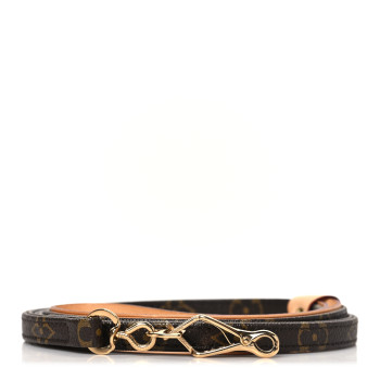 LOUIS VUITTON Monogram Baxter Dog Leash MM