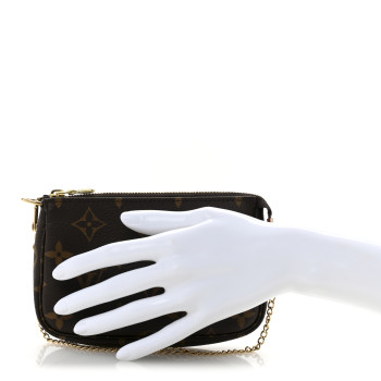 LOUIS VUITTON Monogram Mini Pochette Accessories