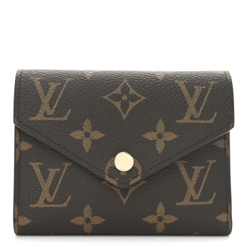 LOUIS VUITTON Monogram Victorine Wallet Rose Ballerine