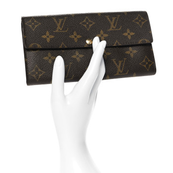 LOUIS VUITTON Monogram Sarah Wallet