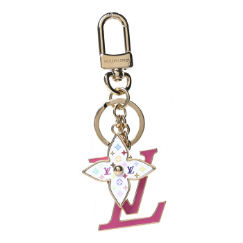 LOUIS VUITTON LV X TM Iconic Bag Charm Key Holder Multicolor